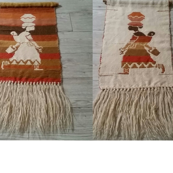 Woven Tapestry Native Hand Loomed - Picture 2 of 9